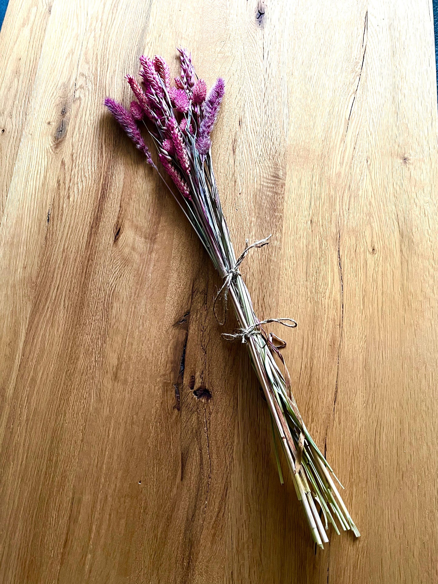 Trockenblumenstrauß - Rosa