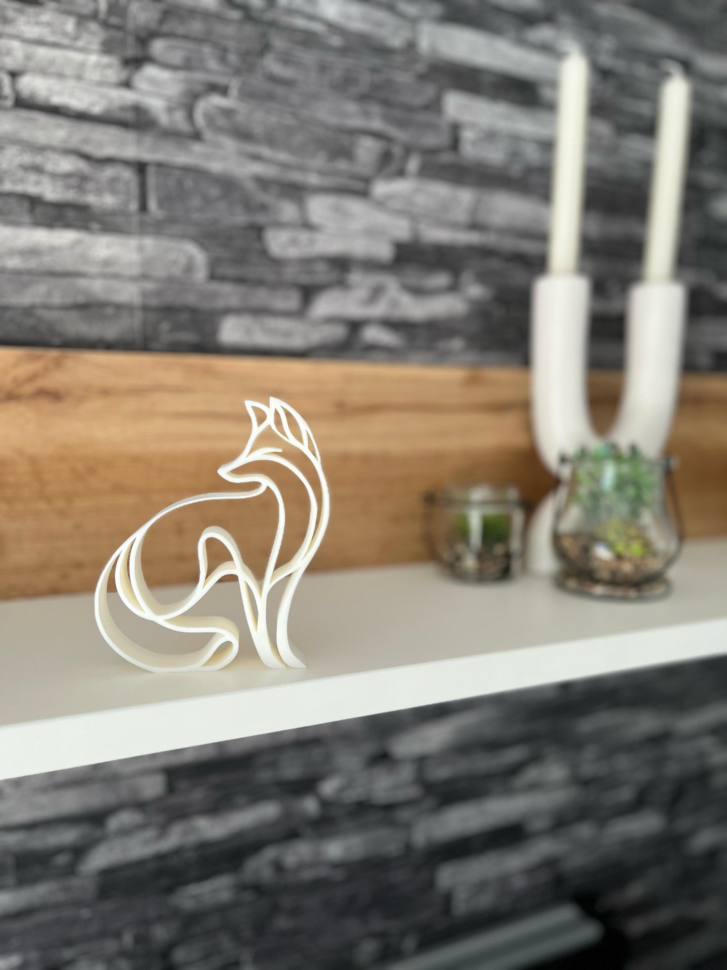 3D Druck Figur - Minimal Fuchs