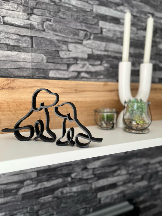 3D Druck Figur - Minimal Hund